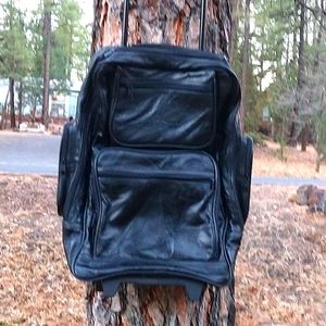 Leather Backpack and/or Luggage w/Wheels!